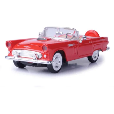 1956 FORD THUNDERBIRD CONVERTIBLE 1/24 DIE CAST MODEL - Motormax