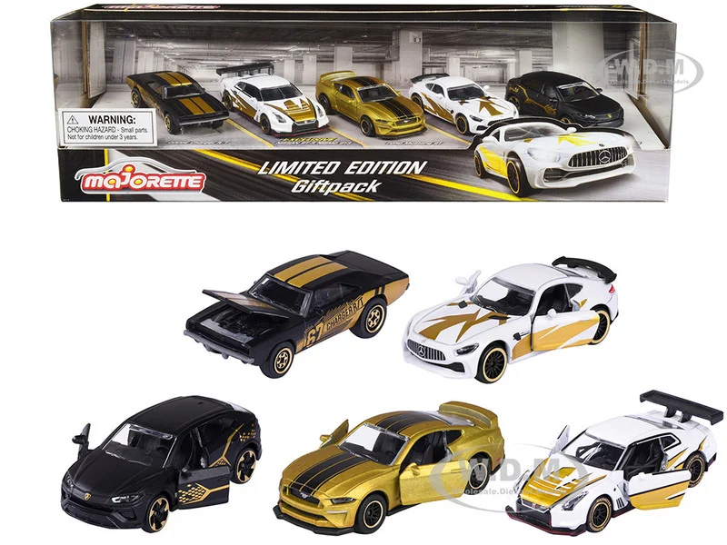 Limited Edition Giftpack "Series 9" 5 Piece Set 1/64 Diecast Model Cars by Majorette - 1/64 Scale Sets