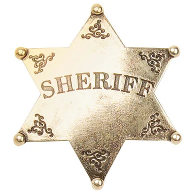 Western Sheriff Badge Denix 22-101