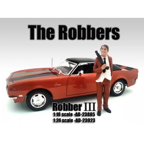"The Robbers" Robber III Figure For 1:18 Scale Models by American Diorama - Accessories