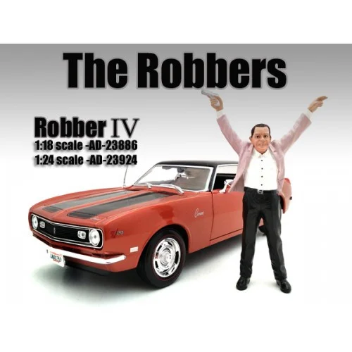"The Robbers" Robber IV Figure For 1:24 Scale Models by American Diorama - Accessories