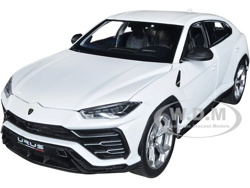 Lamborghini Urus White "NEX Models" 1/24 Diecast Model Car by Welly - Lamborghini Models