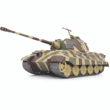 PzKpfw VI King Tiger Ausf. B1/43 Die Cast Model Schwere SS Panzer Abteilung 101, France, 1944 - Militaria Diecast