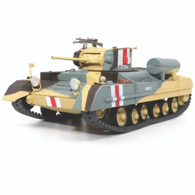 MK.III 'Valentine" 1/43 Die Cast Model 8th Royal Tank Regimentl Libya November 1941 - Militaria Diecast