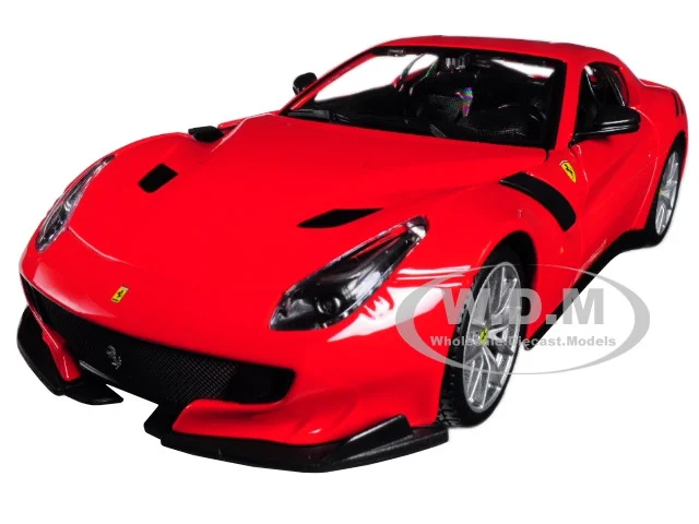 Ferrari F12 TDF Red 1/24 Diecast Model Car by Bburago - Ferrari Models
