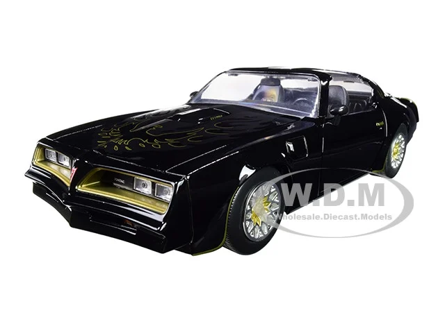 Tego’s 1977 Pontiac Firebird Black "Fast & Furious" Movie 1/24 Diecast Model Car by Jada - Pontiac Models