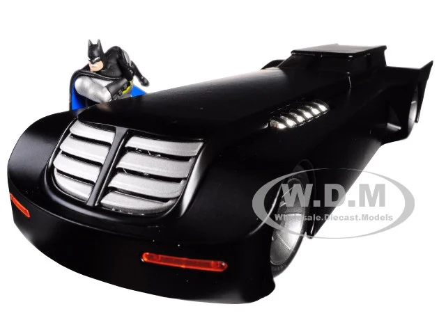 Batmobile with Batman Diecast Figure "Animated Series" DC Comics Series 1/24 Diecast Model Car by Jada - Movie/TV Series Models