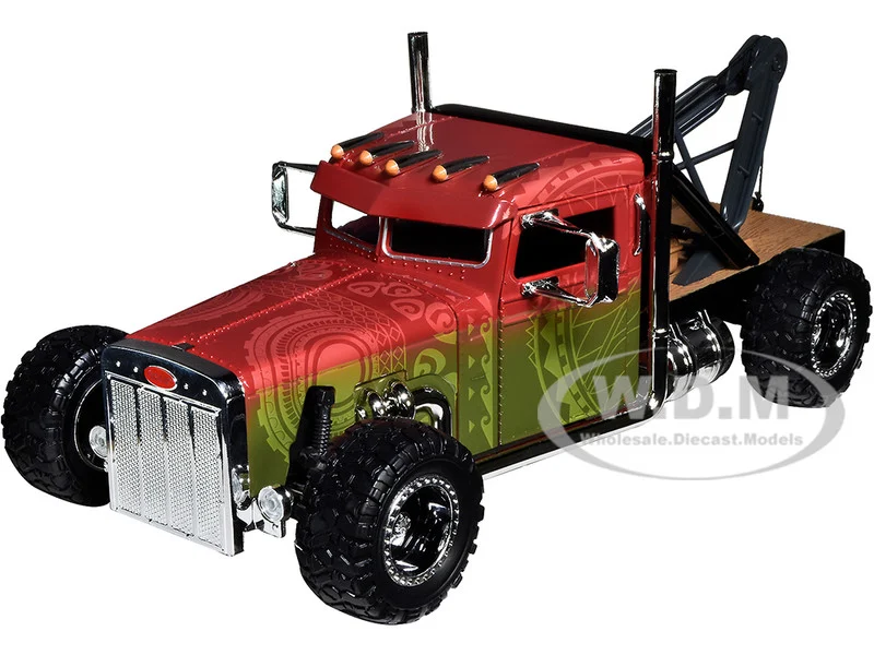 Custom Peterbilt Tow Truck "Fast & Furious" Series 1/24 Diecast Model by Jada - Movie/TV Series Models