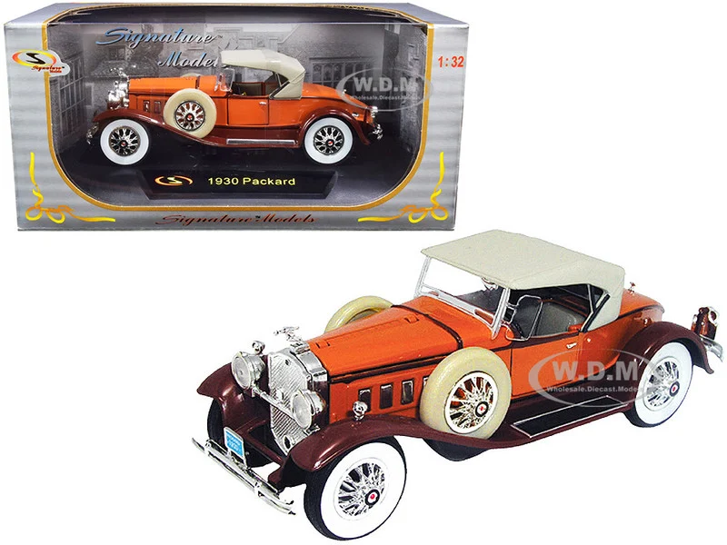 1930 Packard Boattail Speedster Brown 1/32 Diecast Model Car by Signature Models - Packard Models