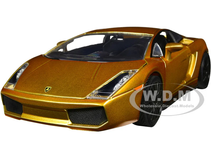 Lamborghini Gallardo Gold Metallic "Fast X" (2023) Movie "Fast & Furious" Series 1/24 Diecast Model Car by Jada - Lamborghini Models