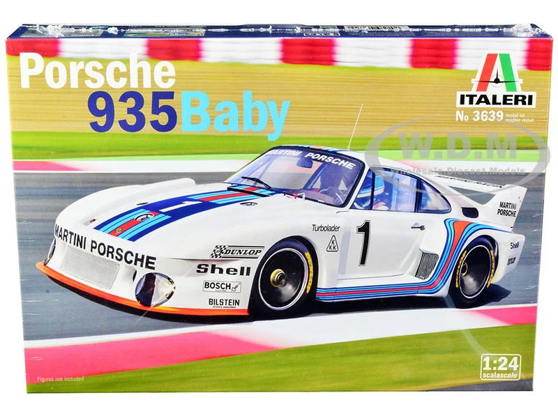 Skill 3 Model Kit Porsche 935 Baby 1/24 Scale Model by Italeri - Porsche Models