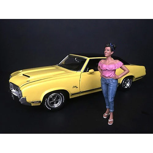"Hanging Out II" Gloria Figurine for 1/18 Scale Models by American Diorama - Accessories