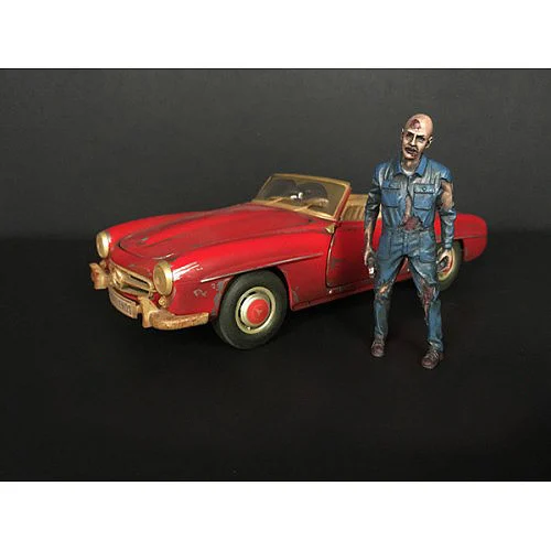 Zombie Mechanic Figurine I for 1/18 Scale Models by American Diorama - Accessories
