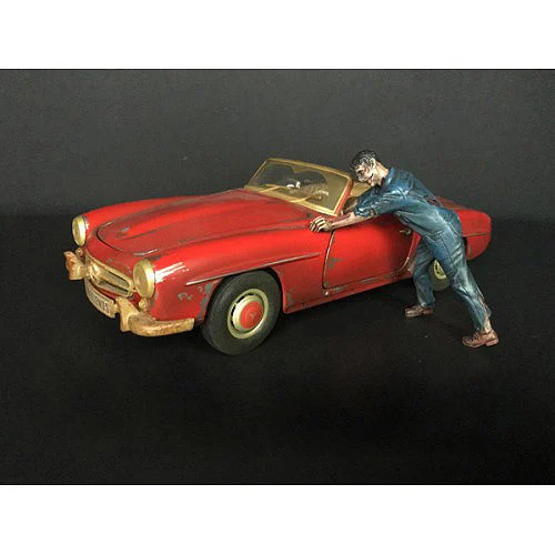 Zombie Mechanic Figurine IV for 1/24 Scale Models by American Diorama - Accessories