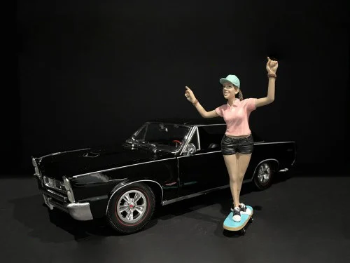 Skateboarder Figurine IV for 1/24 Scale Models by American Diorama - Accessories