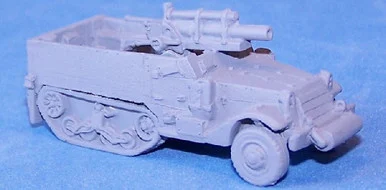 PIG080301 - M3 HALFTRACK W. 105MM HOWITZER