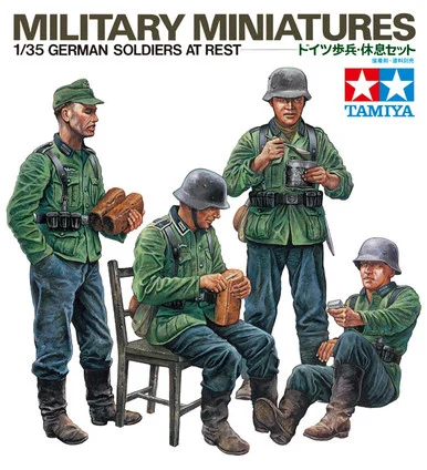 [PREORDER] 1/35 German Soldiers At Rest - Tamiya - TAM