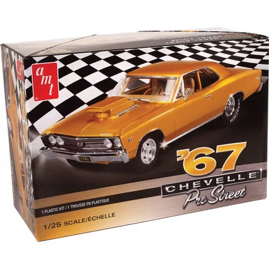 1967 Chevy Chevelle Pro Street 1/25 Kit AMT Models (AMT876M)