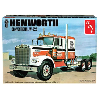 Kenworth Conventional W925 Tractor 1/25 Kit - AMT