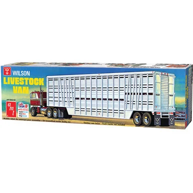 Wilson Livestock Trailer 1/25 Kit - AMT