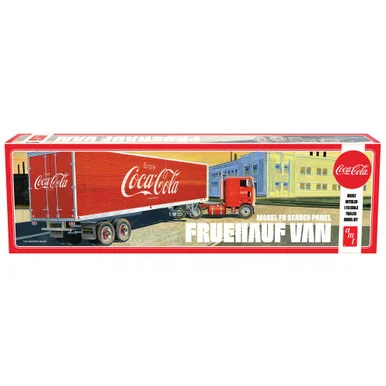 Fruehauf Beaded Van Semi Trailer 1/25 Kit - AMT