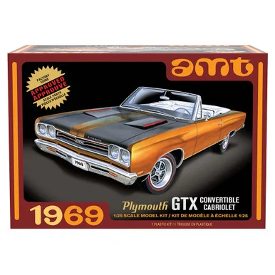 1969 Plymouth GTX Convertible 1/25 Kit - AMT