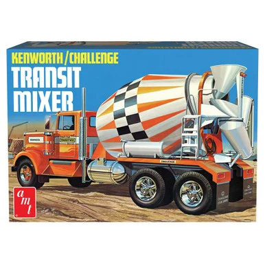Kenworth /Challenge Transit Cement Mixer 1/25 Kit - AMT