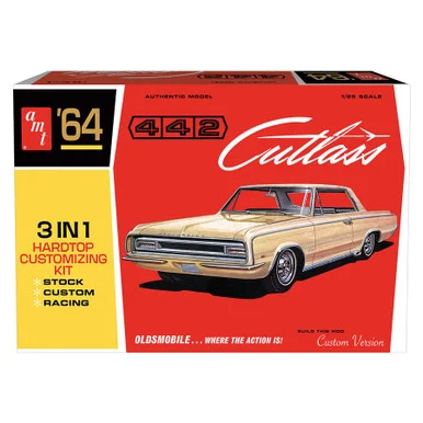 1964 Olds Cutlass 442 Hardtop 1/25 Kit - AMT