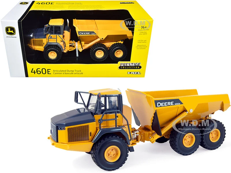 John Deere 460E Articulated Dump Truck "Prestige Collection" 1/50 Diecast Model by ERTL TOMY - Construction Models