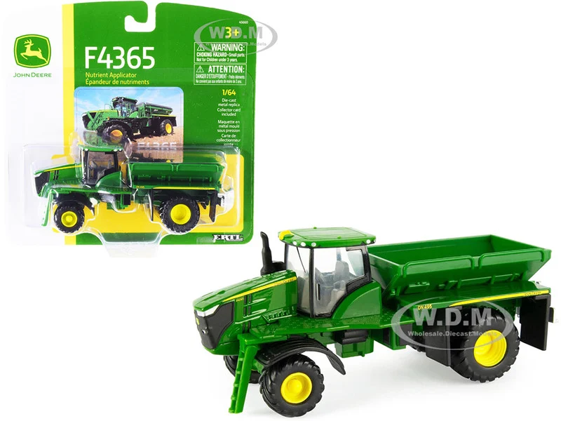 John Deere F4365 Nutrient Applicator Green 1/64 Diecast Model by ERTL TOMY - John Deere Models