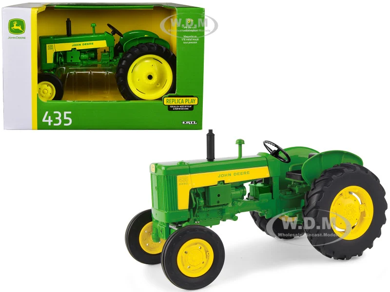 John Deere 435 Tractor Green "Replica Play" Series 1/16 Diecast Model by ERTL TOMY - John Deere Models