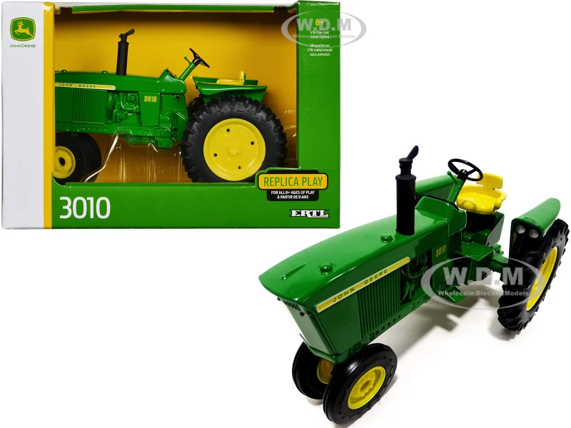 John Deere 3010 Tractor Green "Replica Play" Series 1/16 Diecast Model by ERTL TOMY - John Deere Models