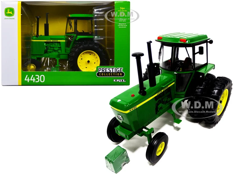 John Deere 4430 Tractor with Dual Wheels Green "Prestige Collection" 1/16 Diecast Model by ERTL TOMY - John Deere Models