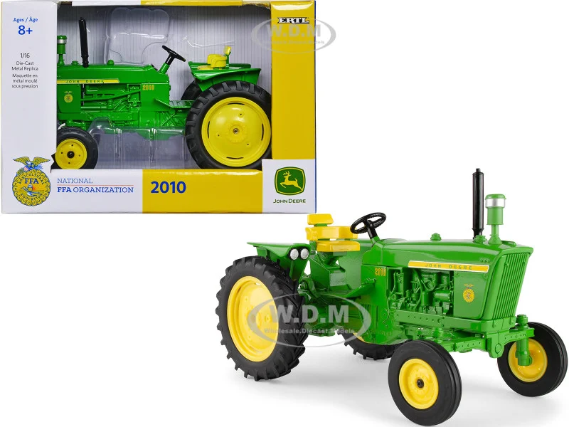 John Deere 2010 Tractor Green "National FFA Organization" Series 1/32 Diecast Model by ERTL TOMY - John Deere Models