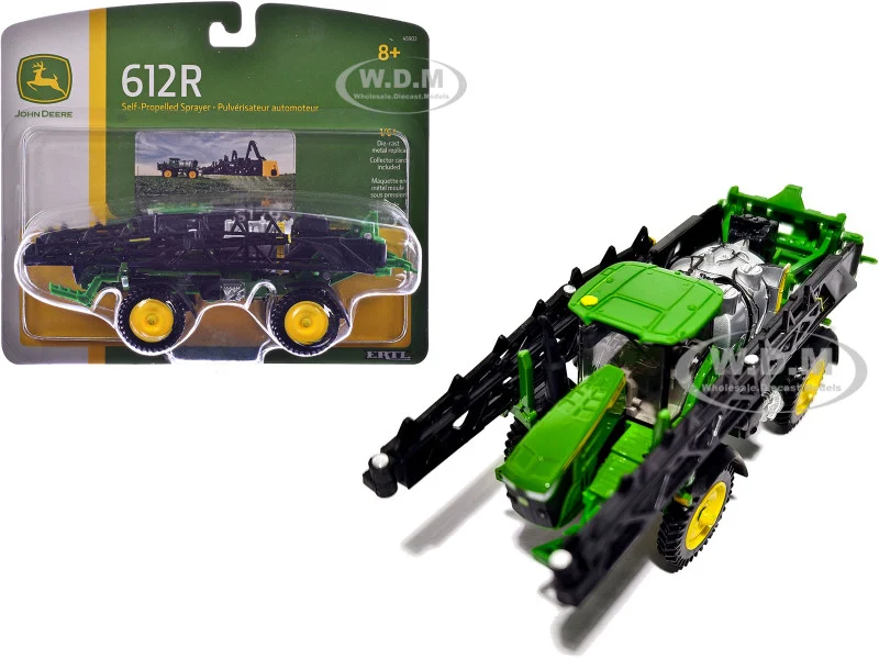 John Deere 612R Self-Propelled Sprayer Green 1/64 Diecast Model by ERTL TOMY