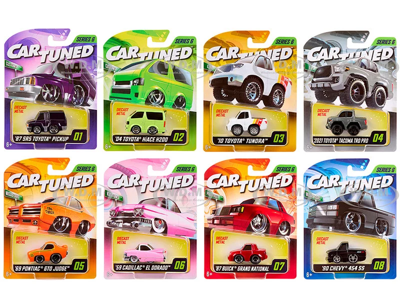 "Mainline" 2025 Series 6 Set of 8 Pieces Diecast Model Cars by CarTuned - Other
