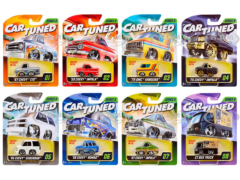 "Mainline" 2026 Series 9 Set of 8 Pieces Diecast Model Cars by CarTuned - Other