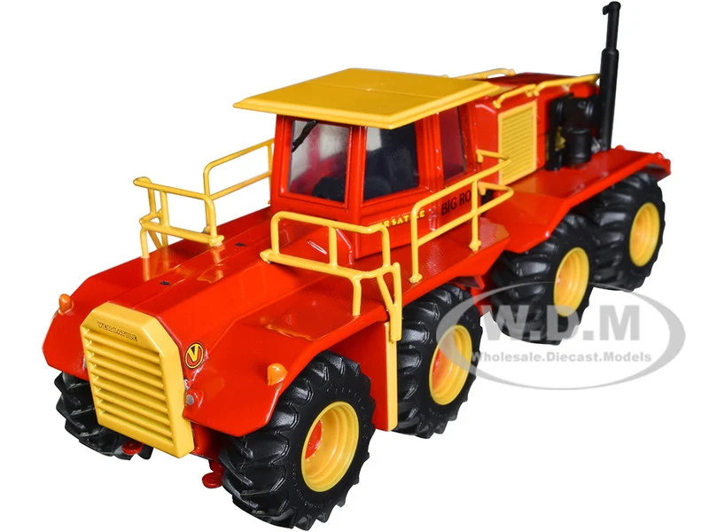 Versatile "Big Roy" 1080 Tractor (Restoration Version) Red and Yellow 1/64 Diecast Model by First Gear - Tractors & Farm Models