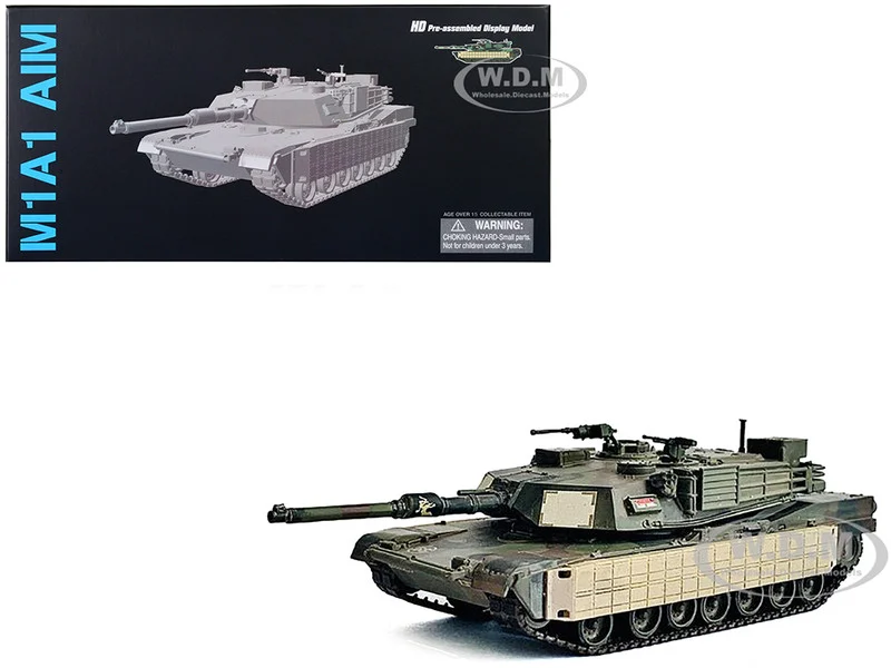 United States M1A1 AIM TUSK Tank "1-4 Cav 'Quarterhorse', 1st Infantry Division, Iraq" (2004) "NEO Dragon Armor" Series 1/72 Plastic Model by Dragon Models