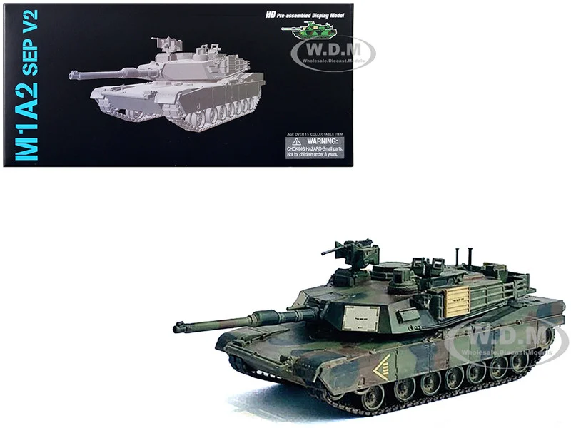 United States M1A2 SEP V2 Tank "2nd Battalion, 5th Cavalry Regiment, 1st Cavalry Division, Germany" "NEO Dragon Armor" Series 1/72 Plastic Model by Dragon Models - Military Models