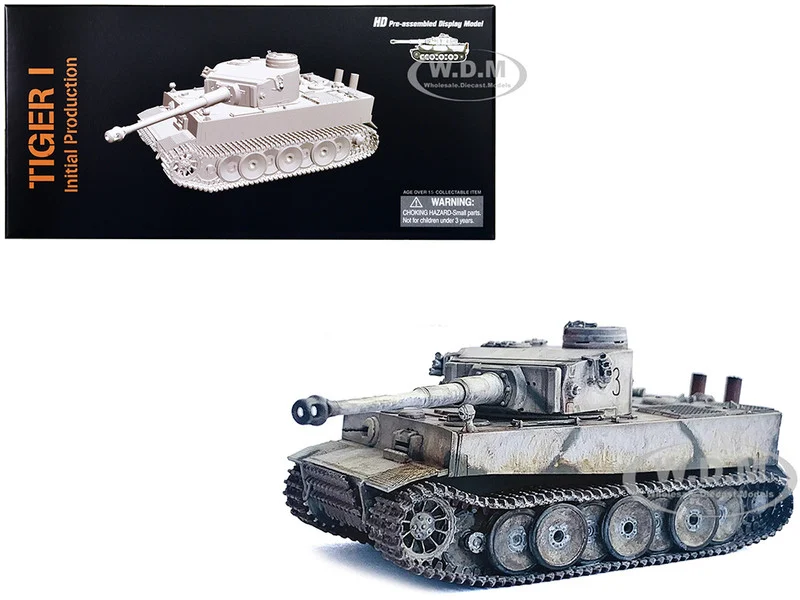 Germany Tiger I Initial Production Tank "s.Pz.Abt.502 Mishkino" (1943) "NEO Dragon Armor" Series 1/72 Plastic Model by Dragon Models - Military Models