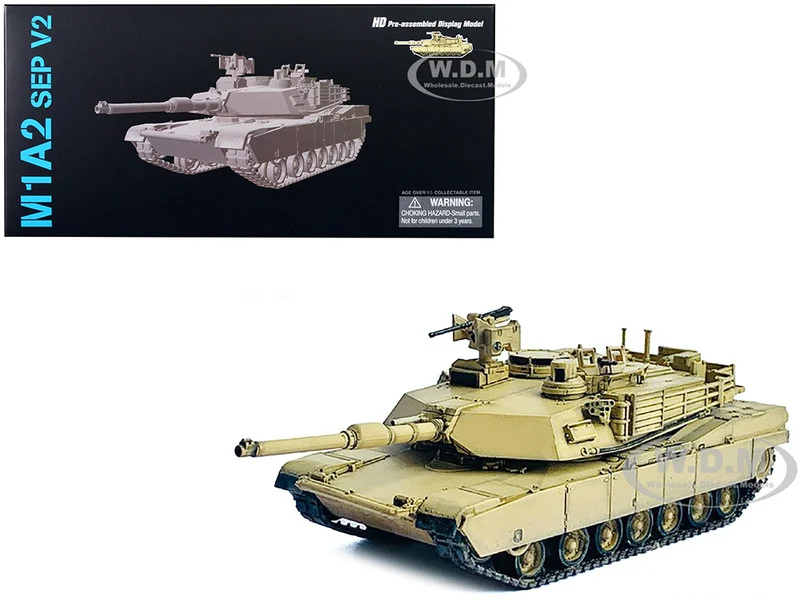 United States M1A1 SEP V2 Tank "1st Cavalry Division, Germany" "NEO Dragon Armor" Series 1/72 Plastic Model by Dragon Models - Military Models