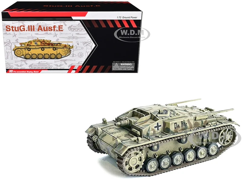 Germany StuG.III Ausf.E Tank "Kampfgruppe Schill, Slovakia" (1944) "NEO Dragon Armor" Series 1/72 Plastic Model by Dragon Models - Military Models