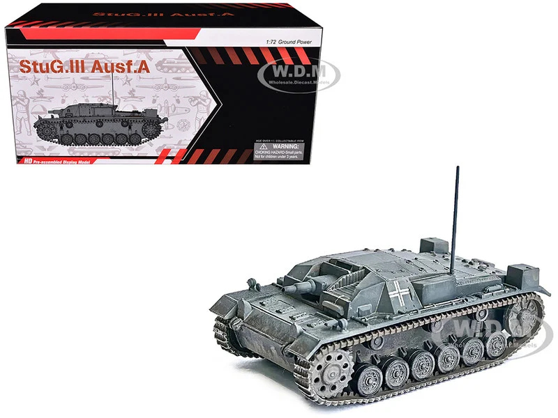 Germany StuG. III Ausf.A Tank "Michael Wittmann, LAH, Barbarossa" (1941) "NEO Dragon Armor" Series 1/72 Plastic Model by Dragon Models - Military Models