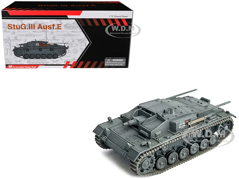 Germany StuG. III Ausf.E Tank "StuG.Abt. 191, Klin, Russia" (1941) German Army "NEO Dragon Armor" Series 1/72 Plastic Model by Dragon Models - Military Models