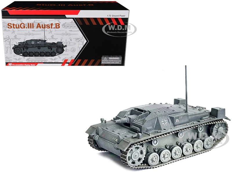 Germany StuG. III Ausf.B Tank "StuG.Abt. 226, Eastern Front" (1941) German Army "NEO Dragon Armor" Series 1/72 Plastic Model by Dragon Models - Military Models
