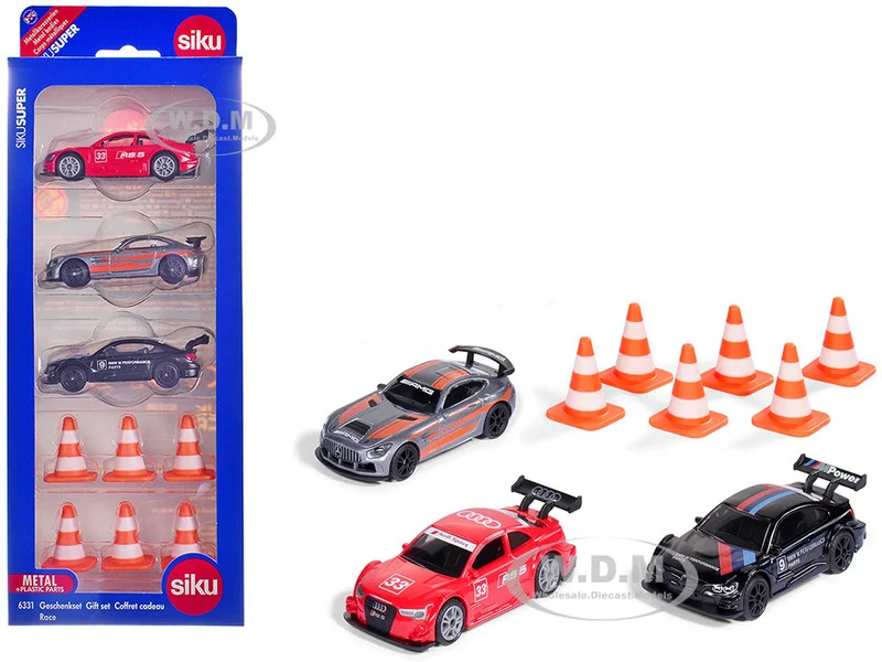Race Cars 3 Car Set Diecast Models by Siku - Other