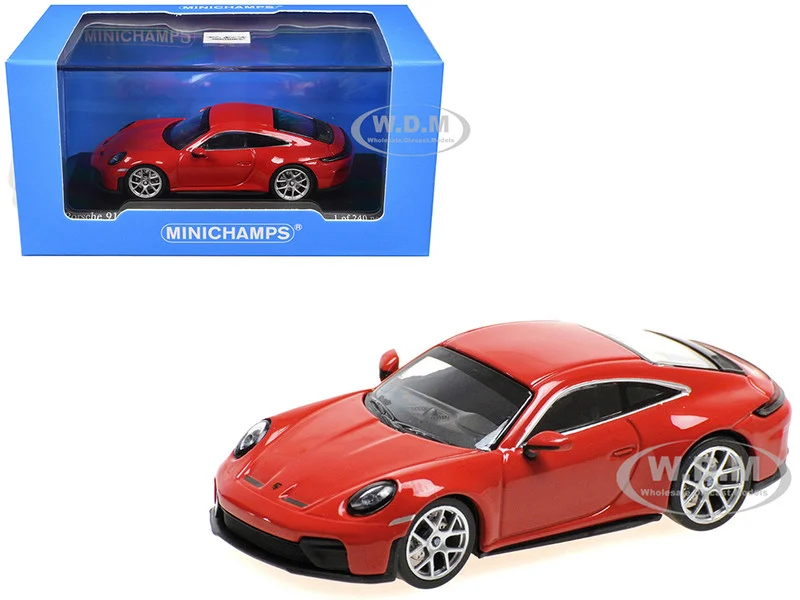 2025 Porsche 911 (992.2) GT3 Touring Red Limited Edition to 240 pieces Worldwide 1/64 Diecast Model Car by Minichamps - Porsche Models