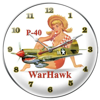 P-40 Warhawk Clock