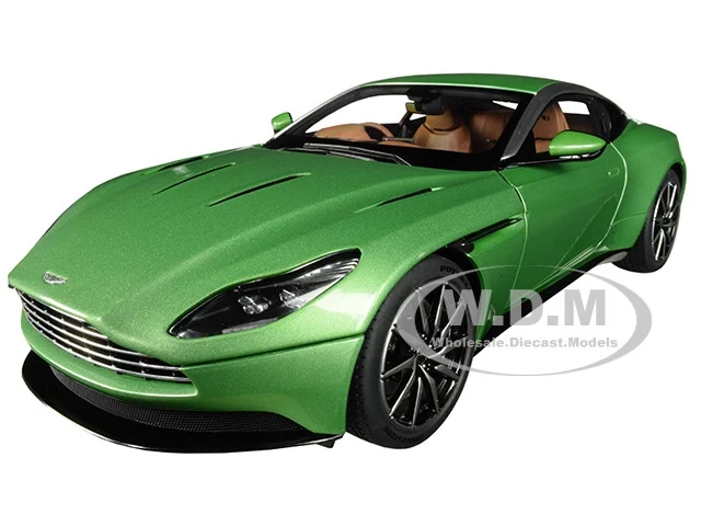 Aston Martin DB11 RHD (Right Hand Drive) Apple Tree Green Metallic 1/18 Model Car by Autoart - Aston Martin Models